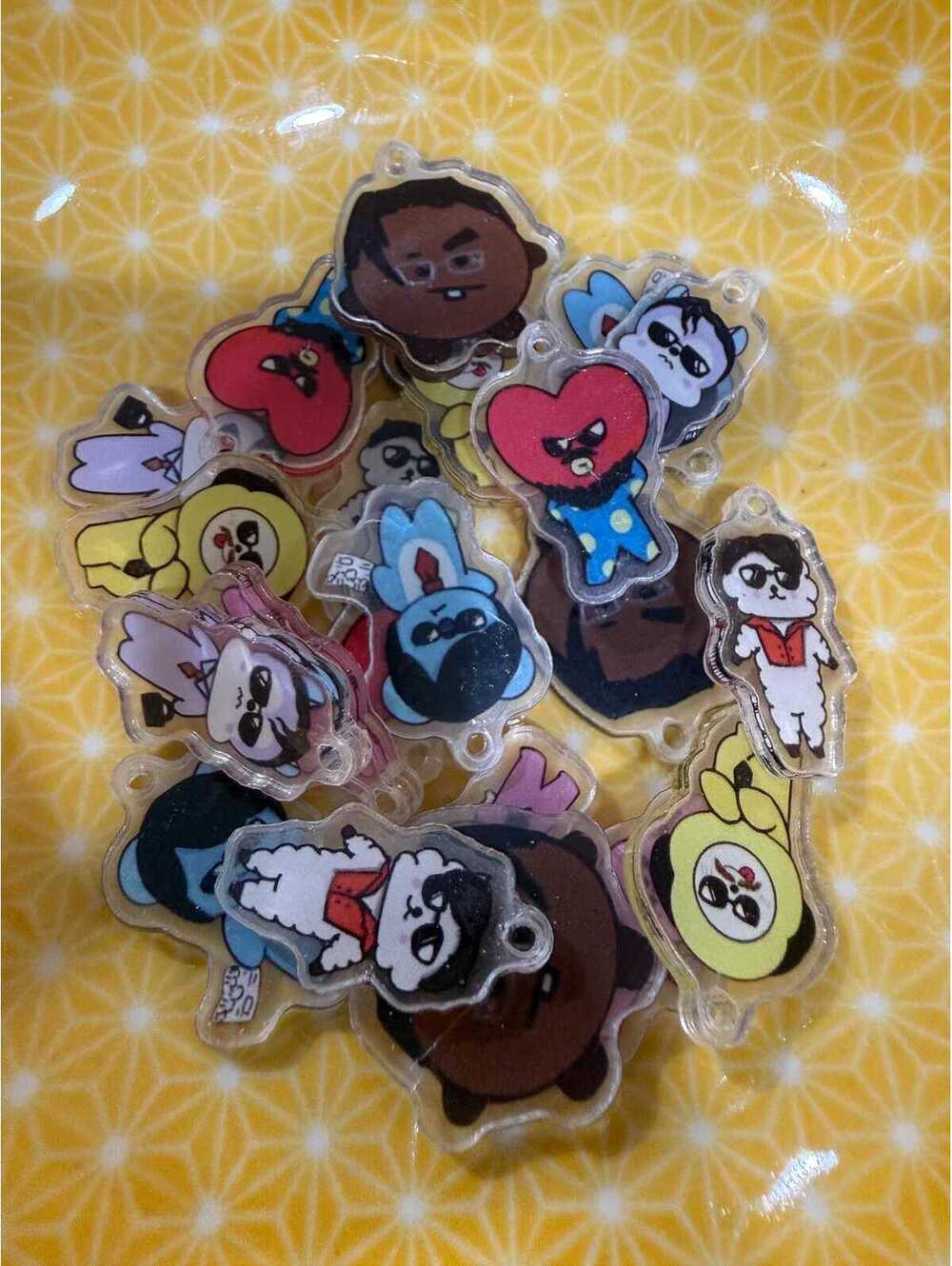 Inspired BT21 2.0 Acrylic Charms